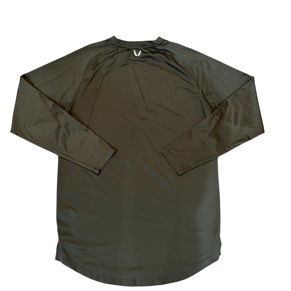 ASRV Training Shirt Mens Black Long Sleeve Performance Top L DSG-0659